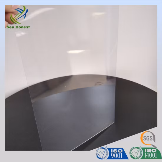 High Quality 0.2/0.5/0.7mm Clear PETG Sheet/APET Sheet/Pet Film Roll for Thermoforming